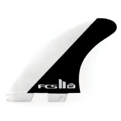 FCS II MF PC Fin Set-Black/White-Grom