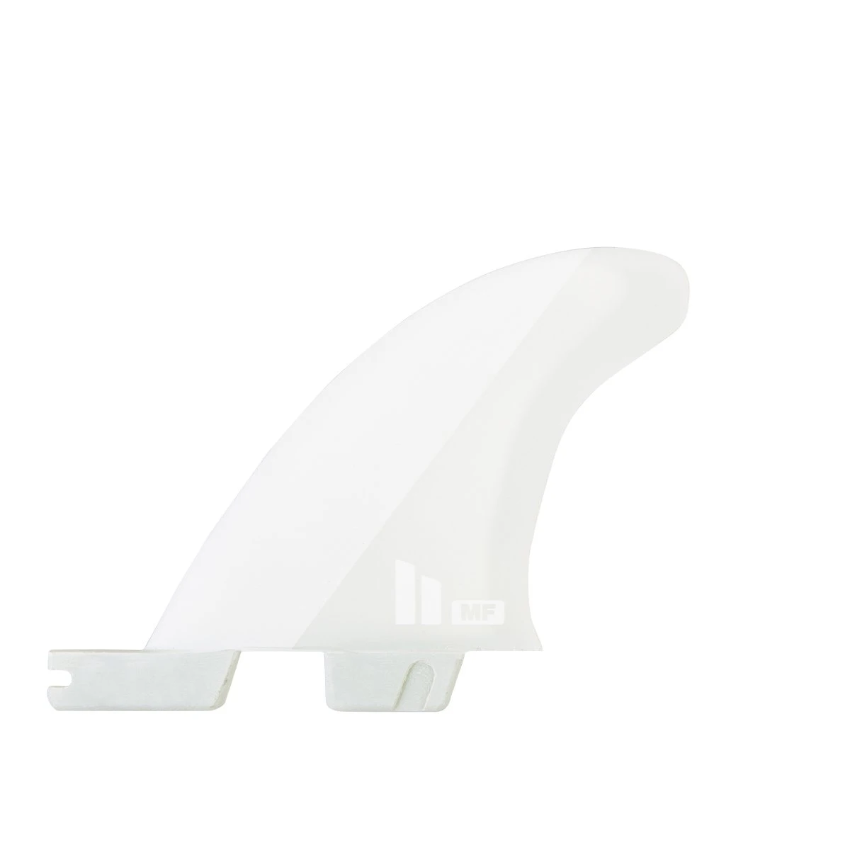 FCS II MF PC Twin + Trailer Fin Set-White-X-Large 4 FCS II MF PC Twin + Trailer Fin Set-White-X-Large - Image 2