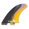 FCS MR PC Twin + Stabiliser Fin Set-Blk/Color Swirl-X-Large -Fcs FCSII MR TWIN YELLOW SWIRL SIDE 1200x 39a8d26f a516 44a5 8fe9 e40811533996