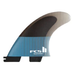 FCS II Performer PC Quad Fin Set-Tranquil Blue-Medium