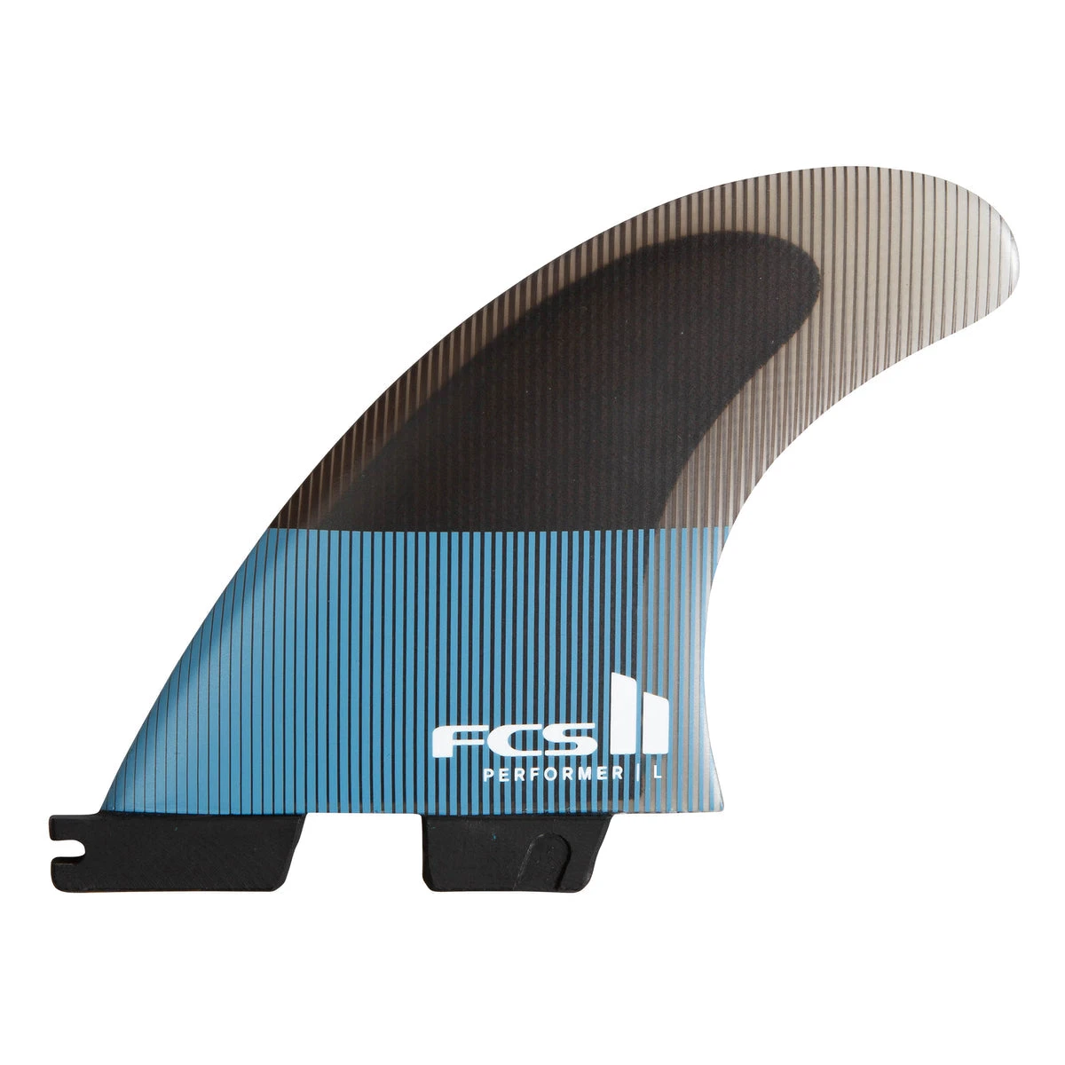 FCS II Performer PC Quad Fin Set-Tranquil Blue-Large 3 FCS II Performer PC Quad Fin Set-Tranquil Blue-Large