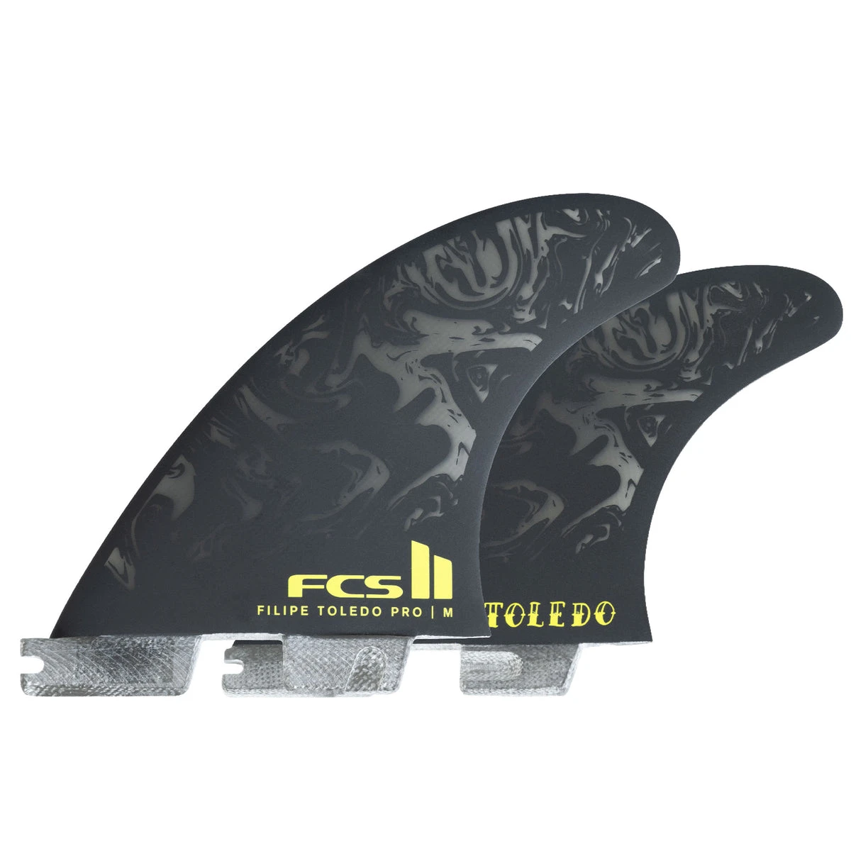 FCS Filipe Toledo PG Tri Fin Set-Black-Medium 5 FCS Filipe Toledo PG Tri Fin Set-Black-Medium - Image 3