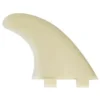 FCS M3 Natural Glass Flex Ift Tri Fin Set
