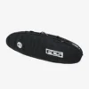 FCS 6'7" Travel 2 Fun Board Cover Black/Grey -Fcs fcs fcs 67 travel 2 fun board cover black grey