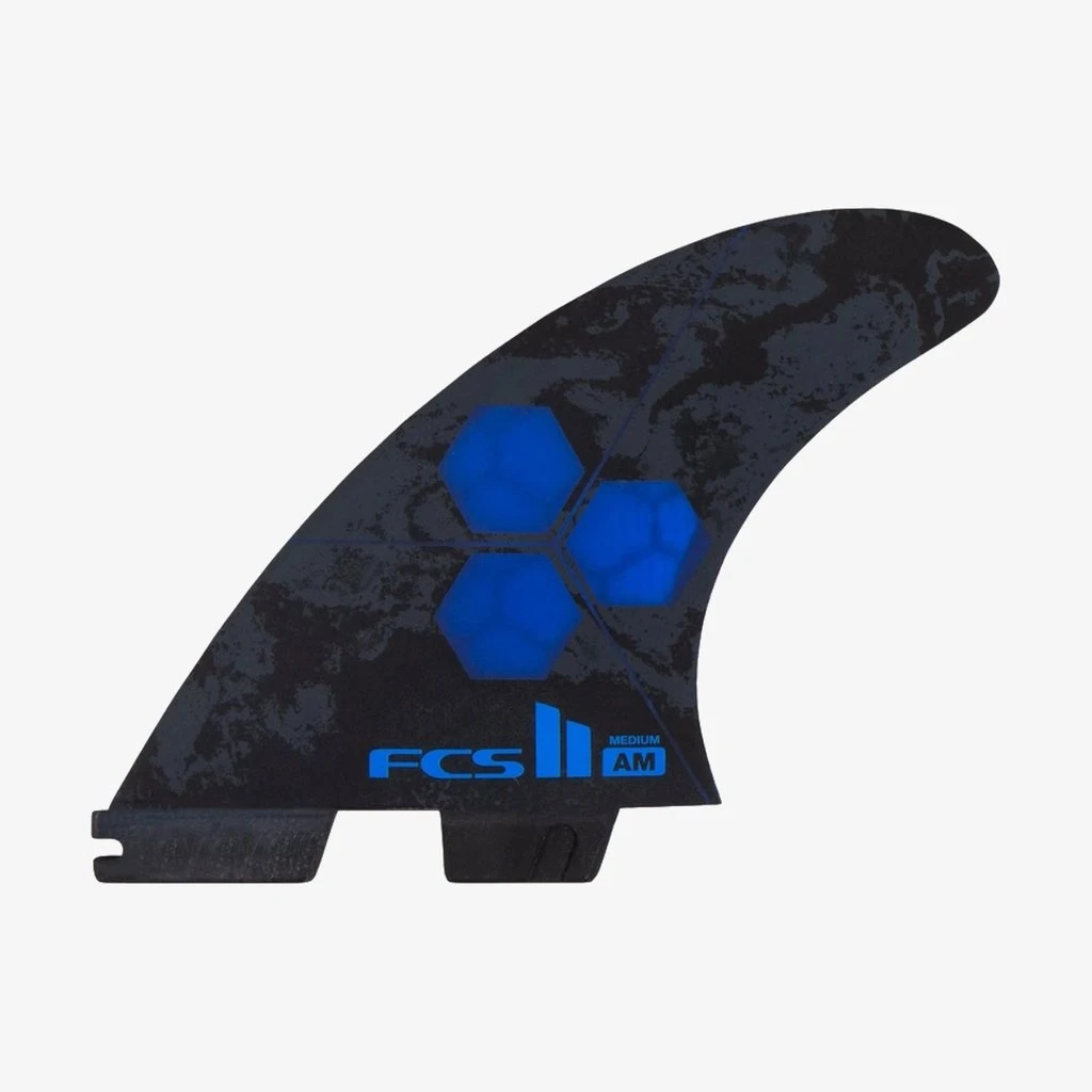 FCS II AM PC Medium Cobalt Tri-Quad Fins 3 FCS II AM PC Medium Cobalt Tri-Quad Fins