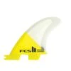 FCS II Carver PC Medium Tri Fins Yellow