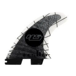FCS II Haden Shapes PC Carbon Medium Tri-Quad Fins -Fcs fcs fcs ii haden shapes pc carbon medium tri quad 3
