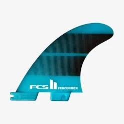 FCS II Performer Neo Glass Medium Teal Gradient Tri-Quad Fin