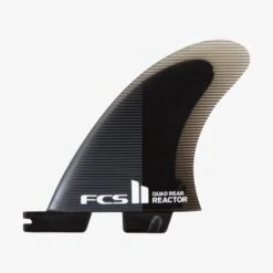 FCS II Reactor PC Medium Charcoal/Black Quad Rear Fins