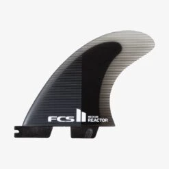 FCS II Reactor PC Medium Charcoal/Black Tri Fins