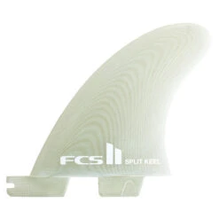 FCS II PG Split Keel PG Quad Fin Set-Clear-M-L -Fcs keel pgquad 2